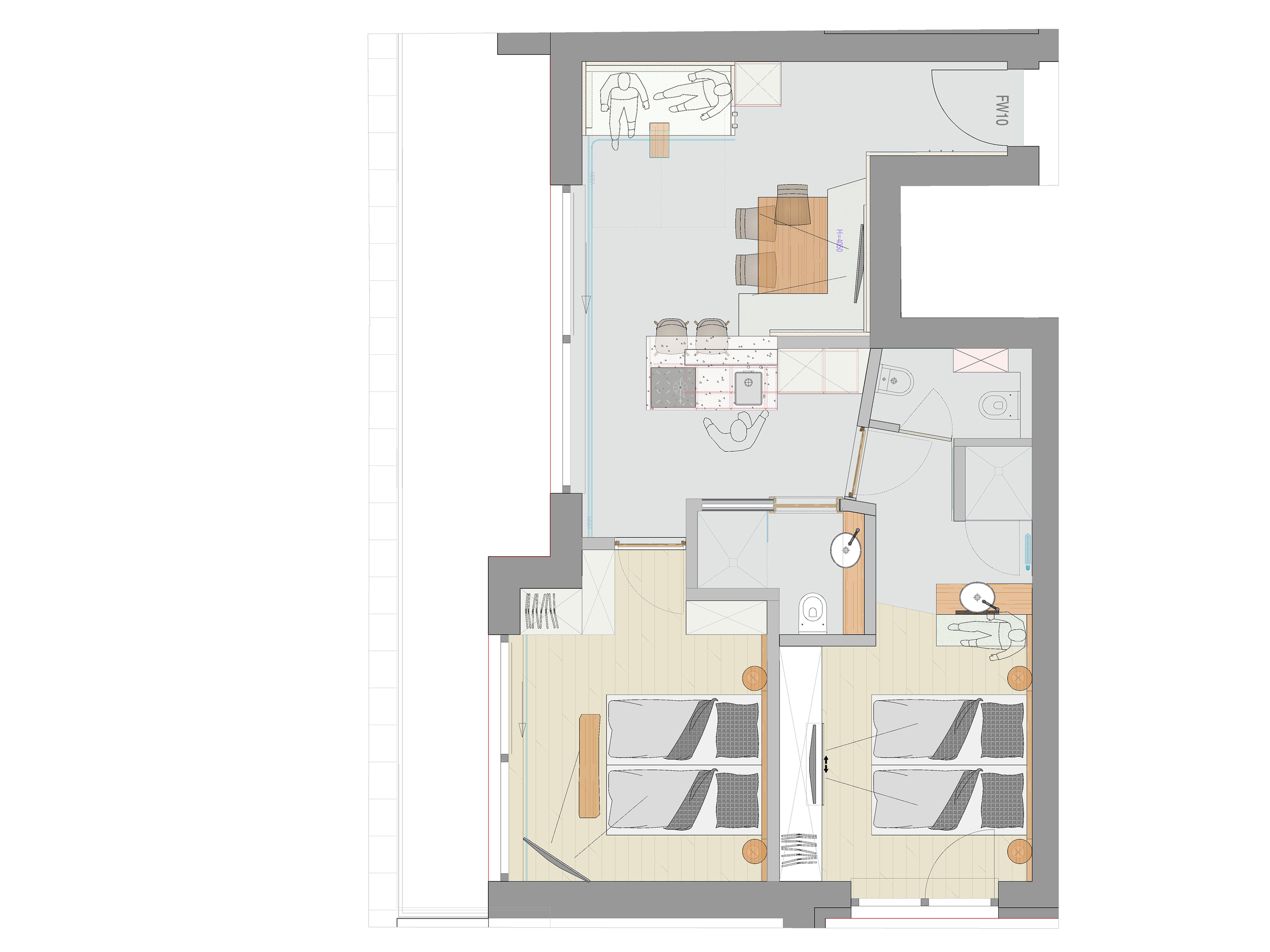 Rooftop Family Suite